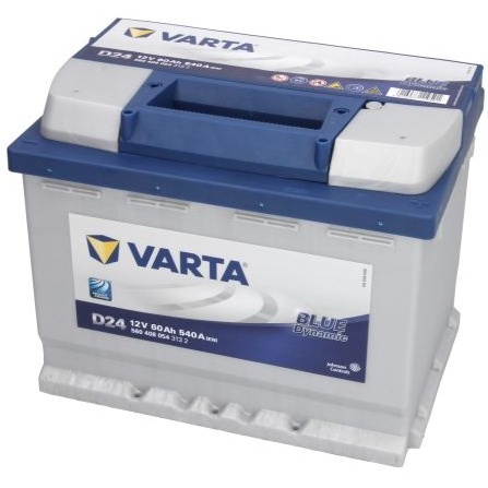 Baterie Varta Blue Dynamic D24 60Ah 540A 12V 5604080543132